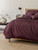 Twin Duvet Cover Set PARIS / rubin / *bestseller* - NEW -