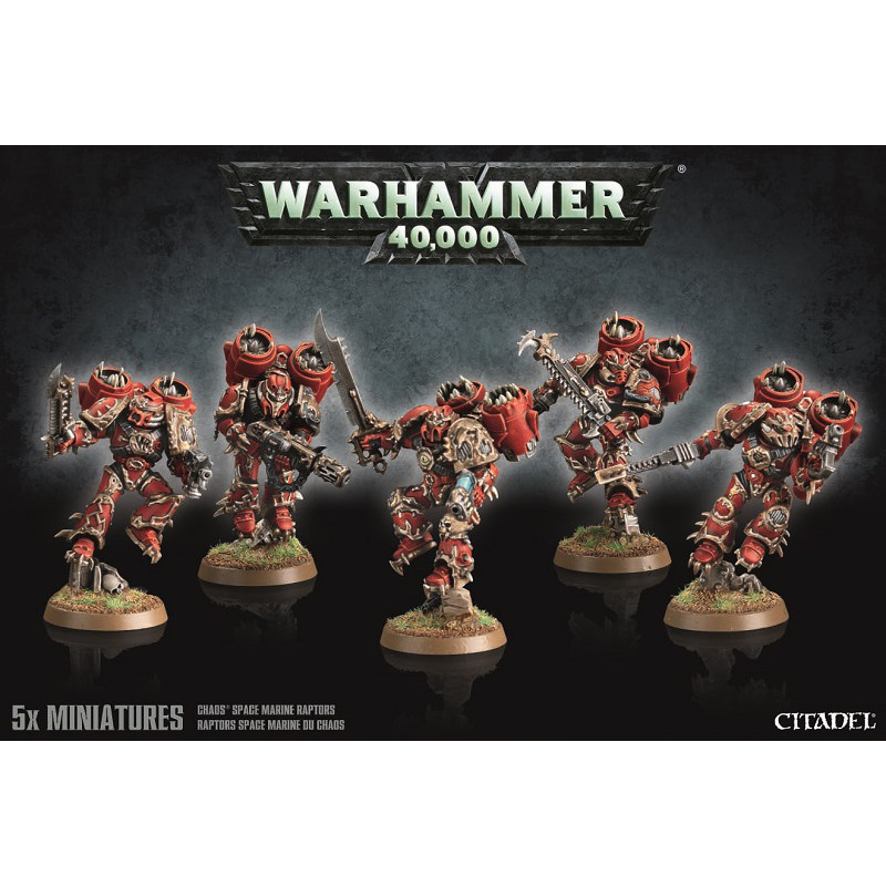 Warhammer 40k: Chaos Space Marines - Raptors (old box) - Top Tier