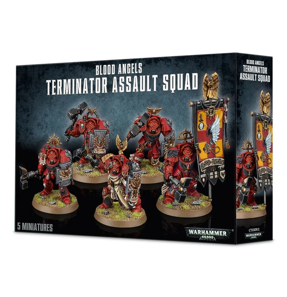 Warhammer 40k: Blood Angels - Terminator Assault Squad - Top Tier