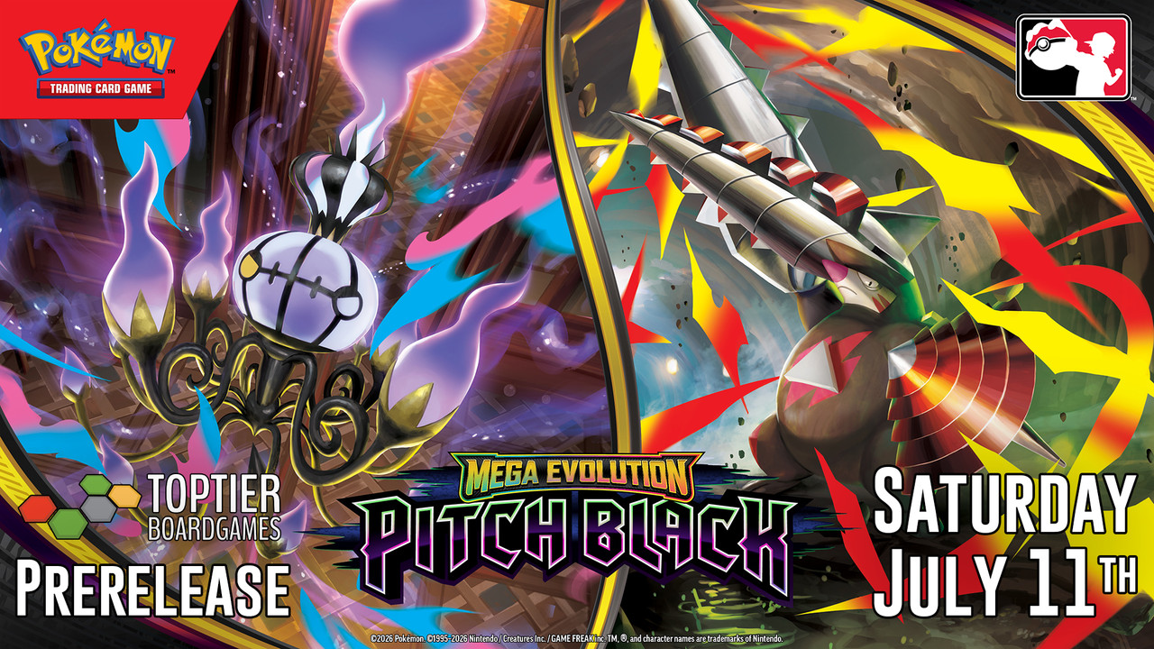 pre release pokemon cards Pokemon Mega Evolution: Pitch Black Prerelease Entry