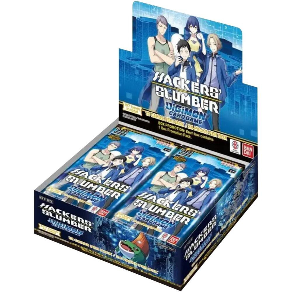 Digimon Card Game: Hacker's Slumber [BT23] Booster Box *LOCAL PICKUP ONLY*  - Top Tier Board Games