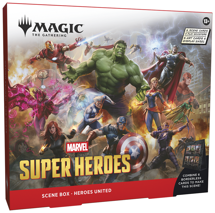 MTG: Universes Beyond - Marvel Super Heroes Scene Box (WOC) *LOCAL PICKUP  ONLY* - Top Tier Board Games