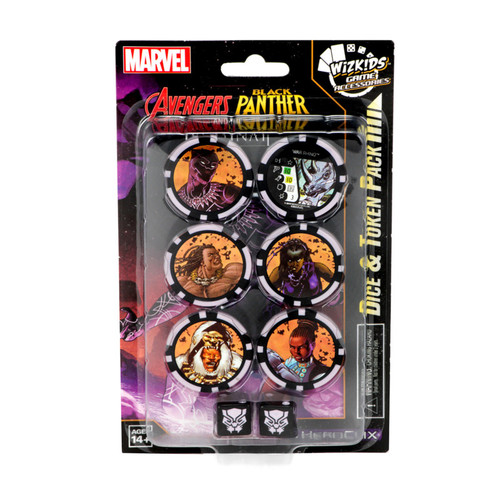 HeroClix: Black Panther and the Illuminati Dice & Token Pack