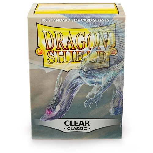 Dragon Shield Classic Sleeves: Clear 100ct Dragon Shield Classic Sleeves: Clear 100ct