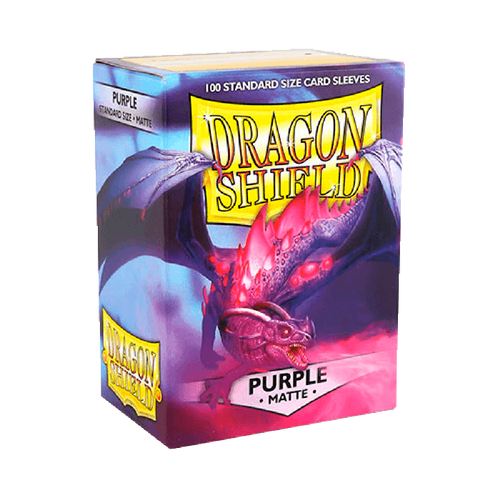 Dragon Shield Matte Sleeves: Purple 100ct