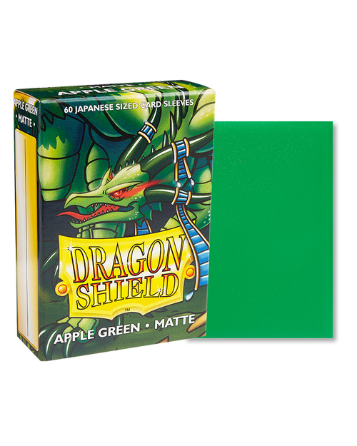 Dragon Shield Japanese Sleeves: Apple Green Matte 60ct