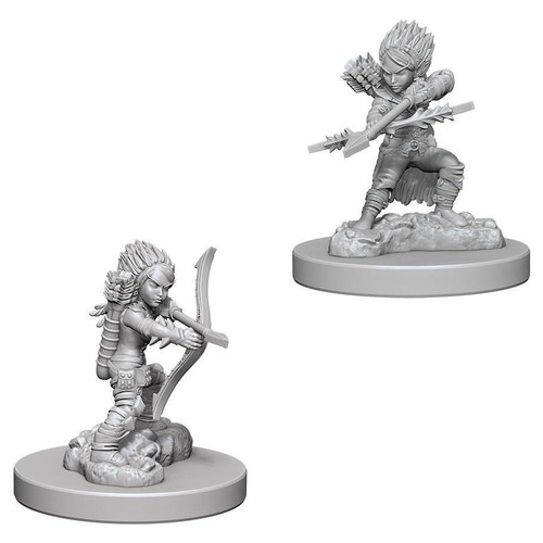 Pathfinder Deep Cuts Unpainted Miniatures: Female Gnome Rogue