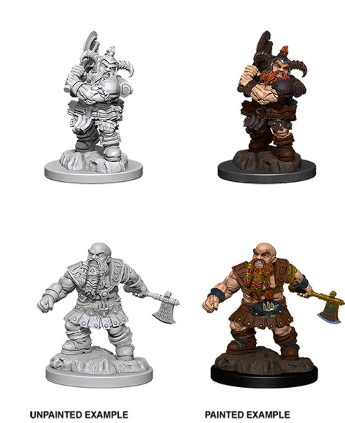 D&D Nolzur's Marvelous Unpainted Miniatures: Male Dwarf Barbarian