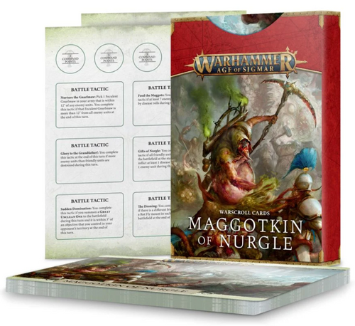 Age of Sigmar Warscroll Cards: Maggotkin of Nurgle (2021)