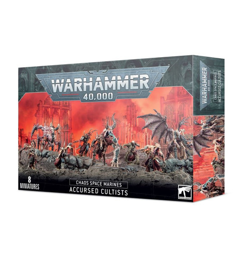 Warhammer 40k: Chaos Space Marines - Accursed Cultists Warhammer 40k: Chaos Space Marines - Accursed Cultists