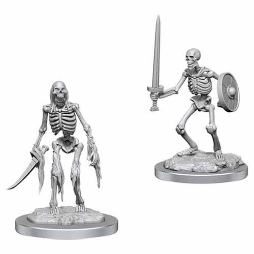 Deep Cuts Unpainted Miniatures: Skeletons