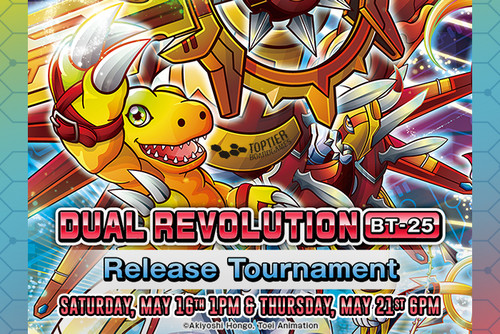 Dual Revolution Prerelease | Digimon - May 16th & May 21st