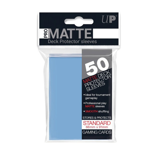 Ultra-Pro: Pro-Matte Standard Sleeves - Light Blue 50ct