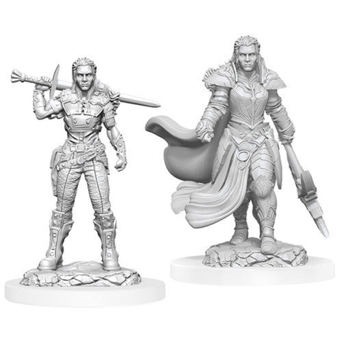 D&D Nolzur's Marvelous Unpainted Miniatures W20: Orc Fighter Female