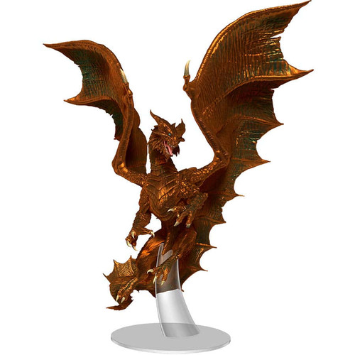 D&D Fantasy Miniatures: Icons of the Realms: Adult Copper Dragon Premium Figure