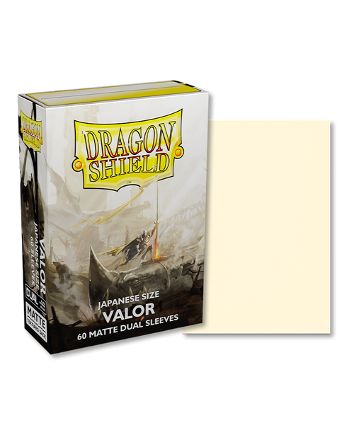Dragon Shield Japanese Sleeves: Valor Dual Matte 60ct