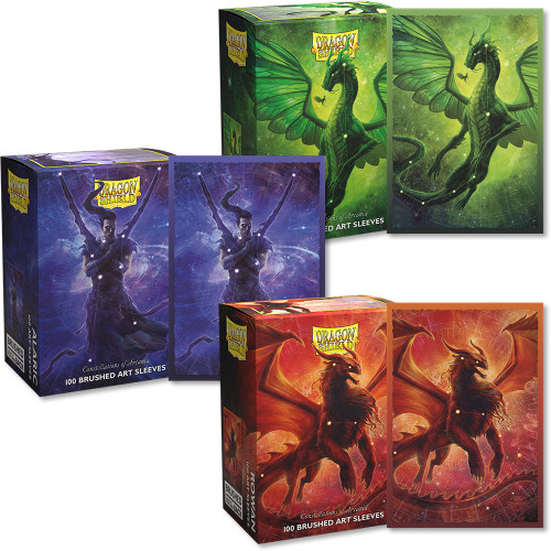 Dragon Shield Brushed Art Sleeves: Constellations 100ct