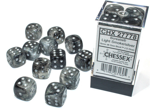 CHX 27778 Borealis Light Smoke/Silver 16mm D6 (12)