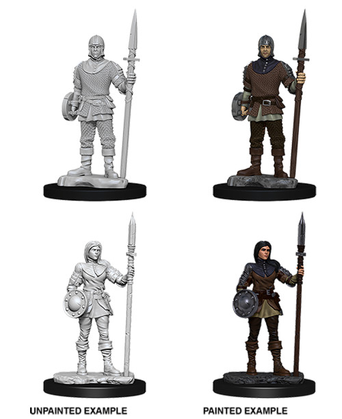 Deep Cuts Unpainted Miniatures: Guards