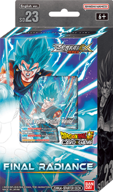 Dragon Ball Super: Zenkai Series Starter Deck [SD23] Final Radiance