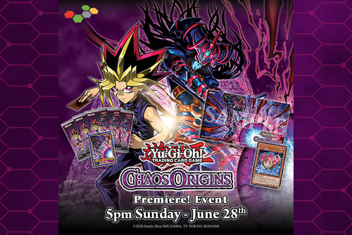 Chaos Origins Premiere! Registration - June 28th