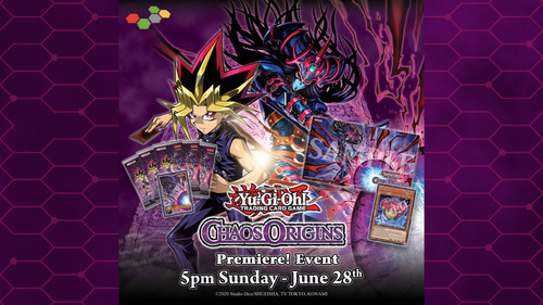 Chaos Origins Premiere! Registration - June 28th