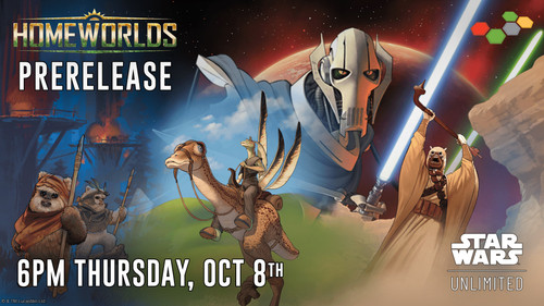 Homeworlds Prerelease Entry | SWU - October 8th