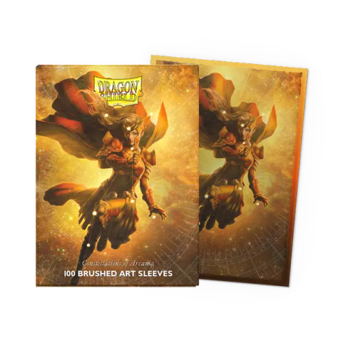 Dragon Shield Brushed Art Sleeves: Constellations - Alaria 100ct Dragon Shield Brushed Art Sleeves: Constellations - Alaria 100ct