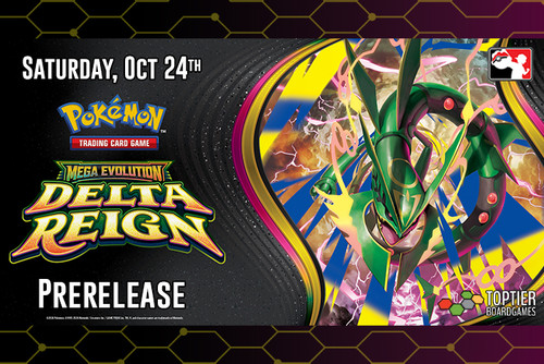 Pokemon Mega Evolution: Delta Reign Prerelease Entry