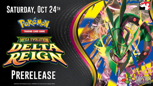 Pokemon Mega Evolution: Delta Reign Prerelease Entry