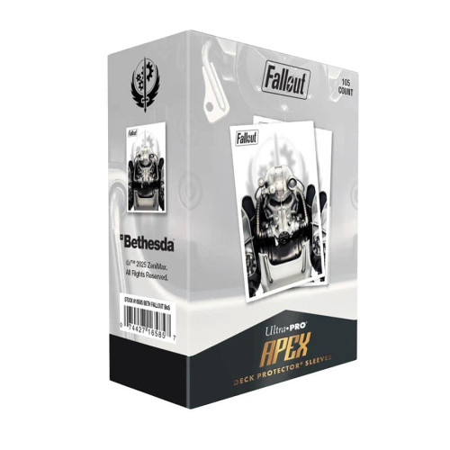 Ultra-Pro: Fallout Brotherhood of Steel - Apex Deck Protector Sleeves 105ct