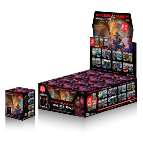 Sirius Dice: D&D Mini Dice Cup Blind Box Wave 2 Sirius Dice: D&D Mini Dice Cup Blind Box Wave 2