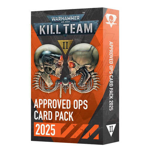 Warhammer 40k Kill Team: Approved Ops Card Pack 2025