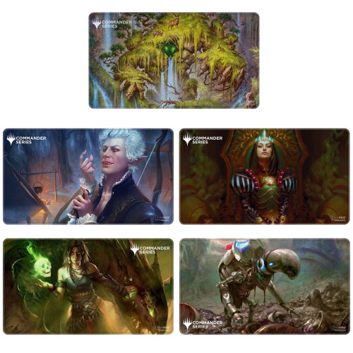 Ultra-Pro: MTG Commander Series 7 Playmats Ultra-Pro: MTG Commander Series 7 Playmats