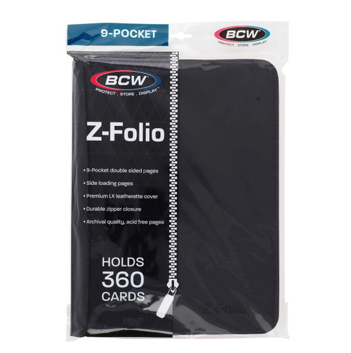 BCW: Z-Folio 9-Pocket Album