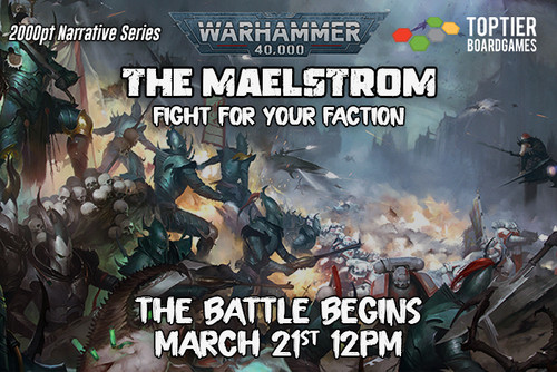 The Maelstrom: The Battle Begins Event Entry | Warhammer 40k