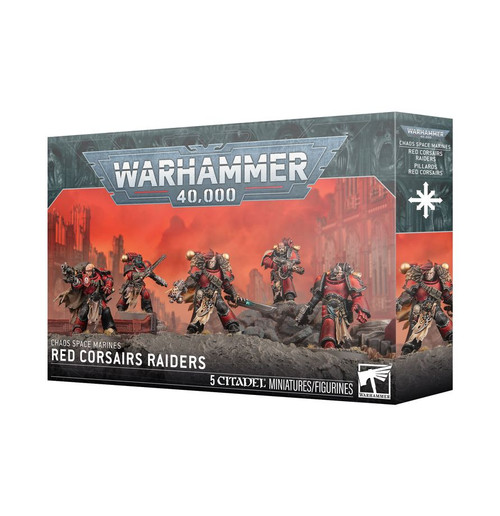 Warhammer 40k: Chaos Space Marines - Red Corsairs Raiders