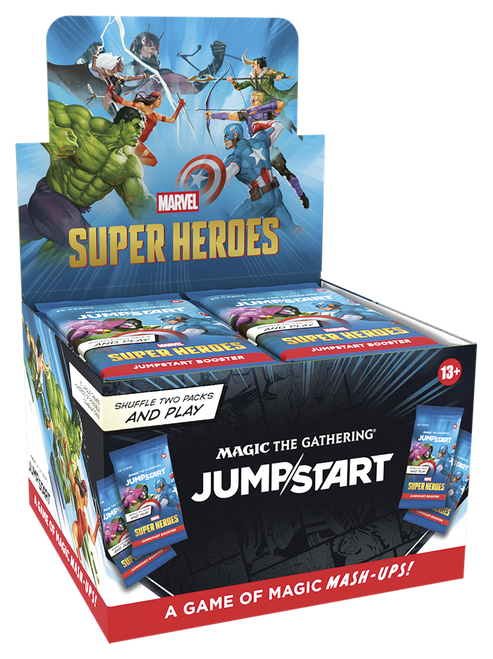 MTG: Universes Beyond - Marvel Super Heroes Jumpstart Booster Box (WOC) *LOCAL PICKUP ONLY*