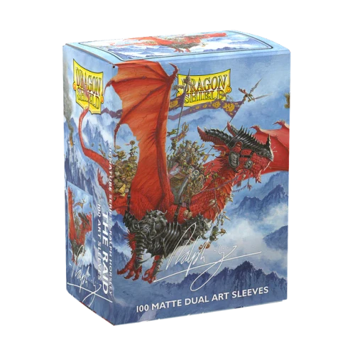 Dragon Shield Brushed Art Dual Matte Sleeves: The Raid 100ct
