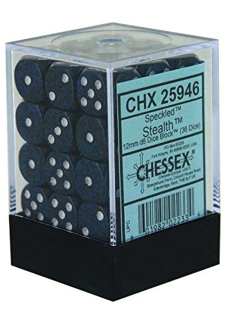 CHX 25946 Stealth Speckled 12mm D6 (36)