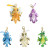 Dungeons & Dragons: 3-inch Plush Charms - Gem Wyrmling 50th Anniversary