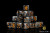 Baron of Dice: Inquisition Order Dice 25ct (Round Corner) Baron of Dice: Inquisition Order Dice 25ct (Round Corner)