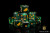 Baron of Dice: Drake - Green & Gold Dice (Square Corner)