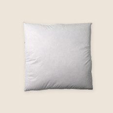 15" x 15" 25/75 Down Feather Pillow Form