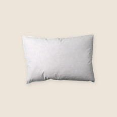 9" x 20" 25/75 Down Feather Pillow Form