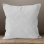 Grey Geometric Pattern 3 Throw Pillow