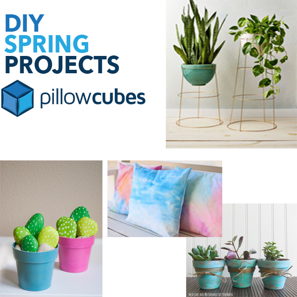 DIY Spring Projects PillowCubes   Diyspring 