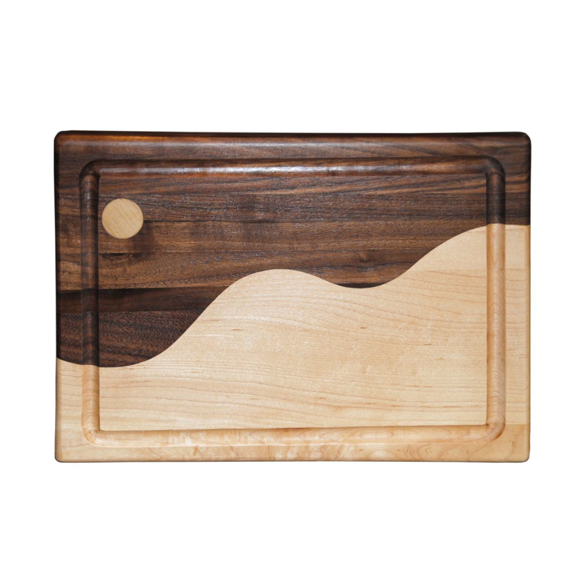 Wooden Cutting Boards Moonscape Design (2809