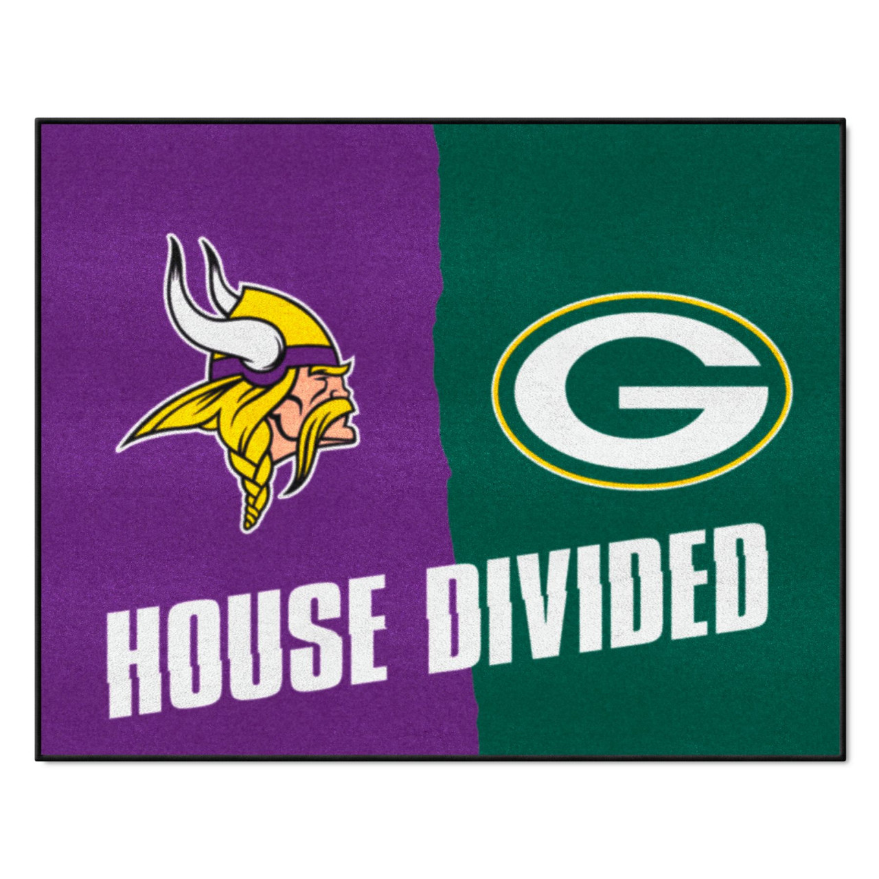 Packers House Divided Mat - WisconsinMade Artisan Collective
