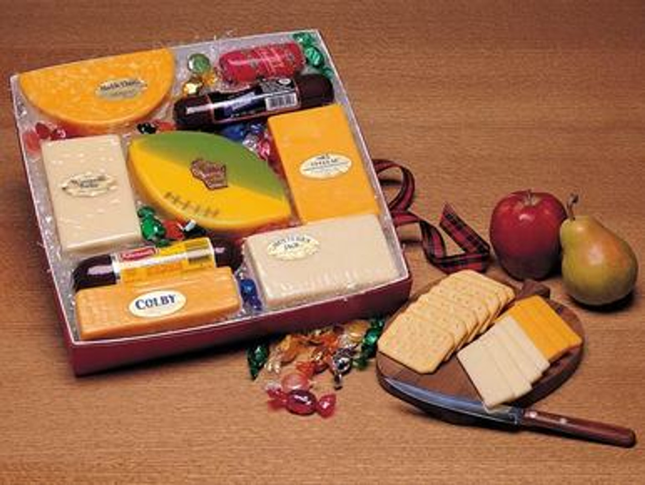 Wisconsin Cheese & Sausage gift boxes, Party platters